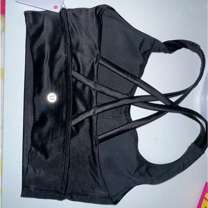 Black Lululemon Sports Bra NWT